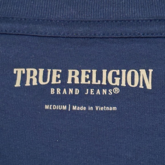 TRUE RELIGION Blue Buddha Graphic
Short Sleeve Tee - Picture 4 of 5
